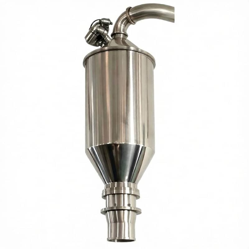 BIOP High-Temperature Vacuum Feeder for automated fine powder conveying