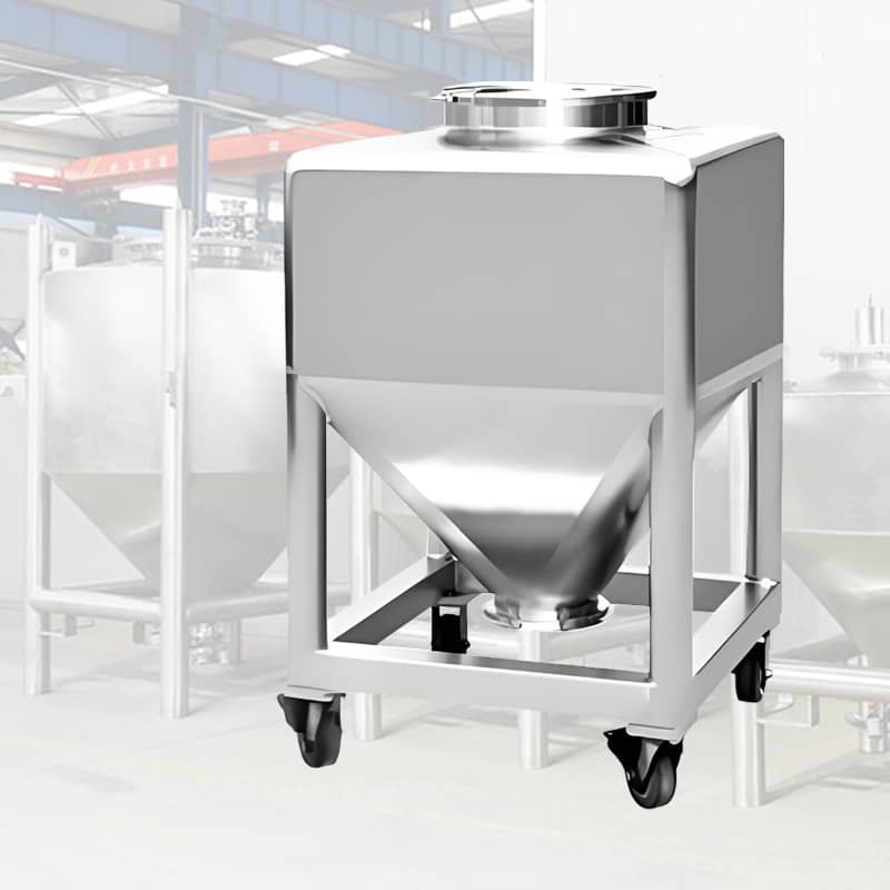 不锈钢 IBC 移动料仓与压力容器储罐设备